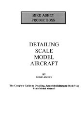 DETAILING SCALE MODEL AIRCRAFT BOOK INFORMATION
