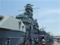 USS Alabama superstructure
